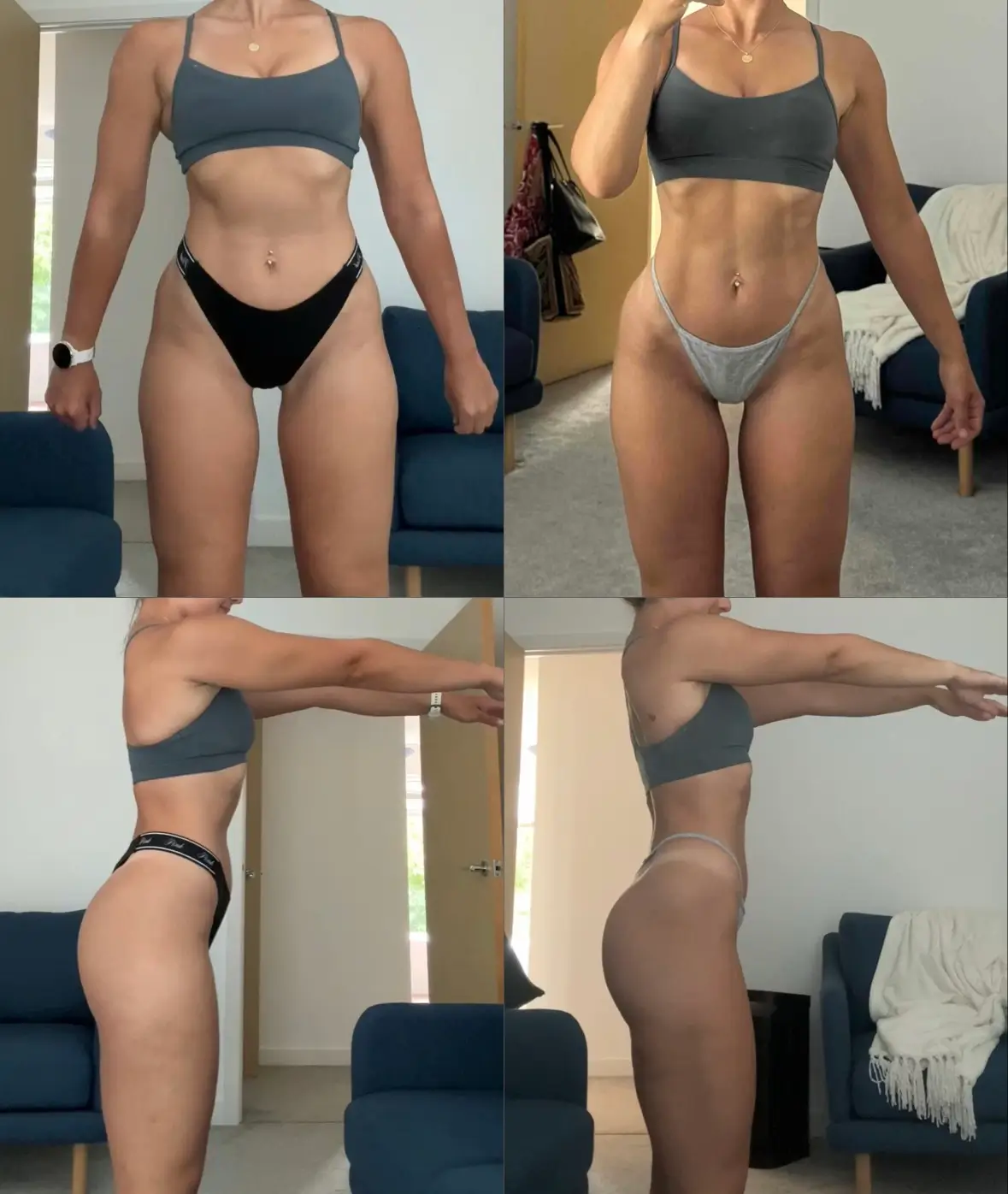 Kennedy Farrell client transformation before and after of the torso